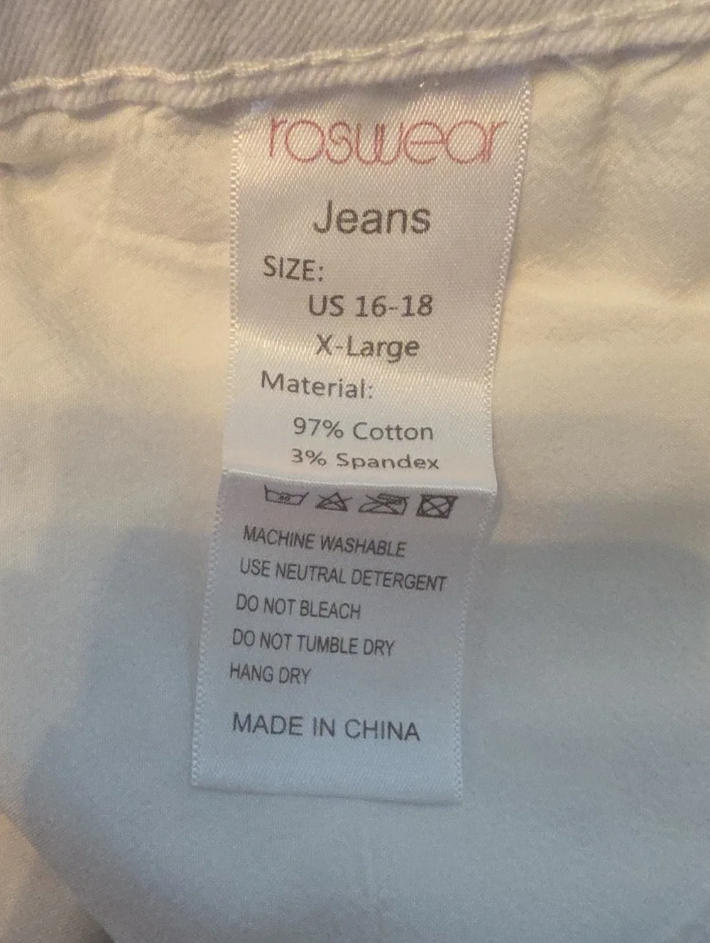 roswear ripped denim